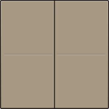 Niko afwerkingsset voor draadloze dimschakelaar kinetic (zowel EnOcean/Bluetooth/KNX) - Intense Bronze (123-00060)