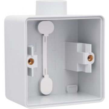 Niko Hydro waterdicht enkelvoudige opbouwdoos - leeg met 1x M20 ingang - grijs (700-84101)