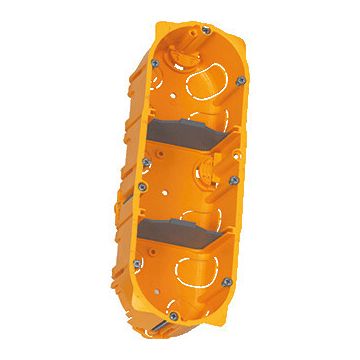 Legrand batibox hollewand inbouwdoos 3-voudig (6 modules Mosaic) 50mm (080053)