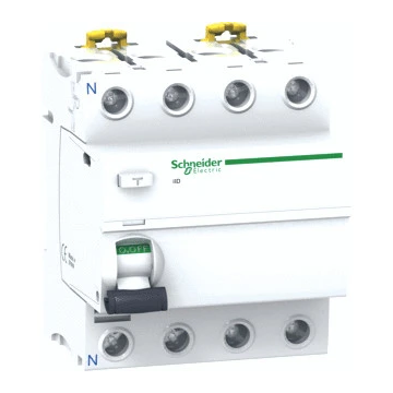Schneider Electric differentieelschakelaar iID 4-polig 100A 300mA type A (A9R04491)