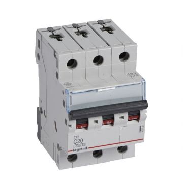 Legrand automaat TX³ 3-polig 20A C-curve (403127)