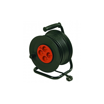 Standaard kabelhaspel 25 meter H05VV-F 3G1,5 (BIZ 700972)