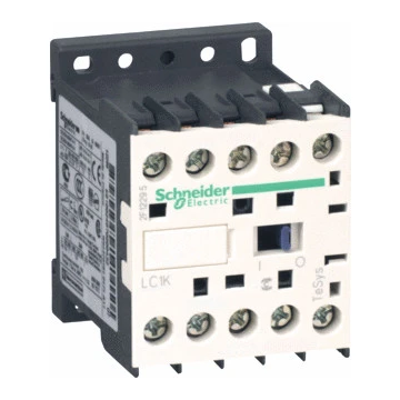 Schneider Electric contactor 9A AC3 3-polig 1NO 24VAC 50/60HZ TeSys K (LC1K0910B7)