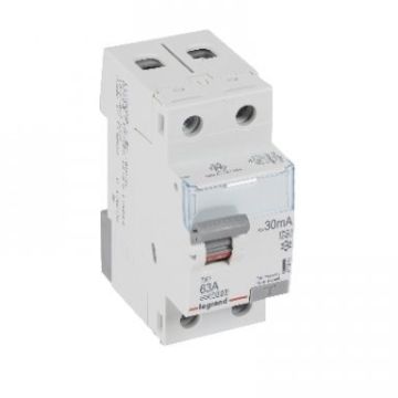 Legrand differentieelschakelaar TX³ 2-polig 63A 30mA Type A - 2 modules (411913)
