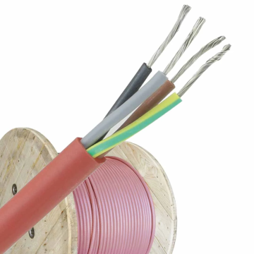 SIHF siliconenkabel 4x1.5mm2 per haspel 500 meter