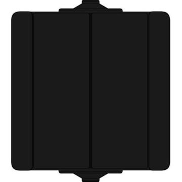 Kopp serieschakelaar 10A IP44 - ProAQA zwart (540505003)