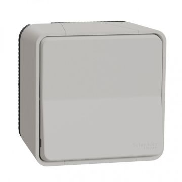 Schneider Electric opbouw impulsschakelaar IP55 - Mureva Styl wit (MUR39026)