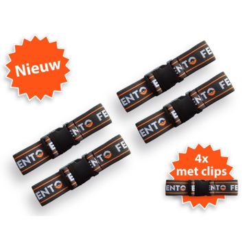 Fento 400 elastieken met clips - 4 stuks (9901003499999)