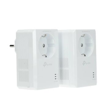 TP-LINK AV1000 passthrough Powerline starterset per 2 stuks (TL-PA7017P KIT)