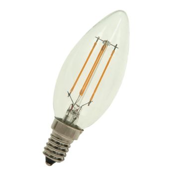 Bailey LED lamp filament helder kaars E14 3W 350lm warm wit 2700K (80100035359)