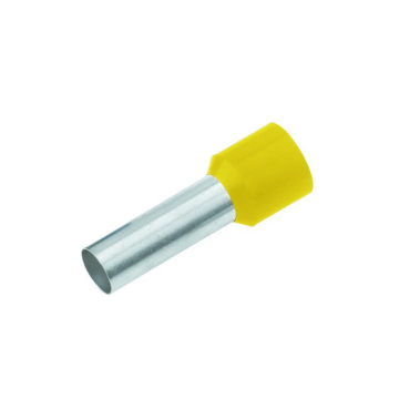 Cimco adereindhuls geïsoleerd 6mm2 hulslengte 18mm geel - per 100 stuks (187023)