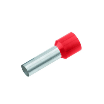 Cimco adereindhuls geïsoleerd 95mm2 hulslengte 25mm rood - per 25 stuks (187037)