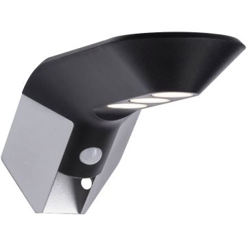 Paulmann solar buitenlamp Soley met sensor IP44 3000K 1,22W antractie (94250)