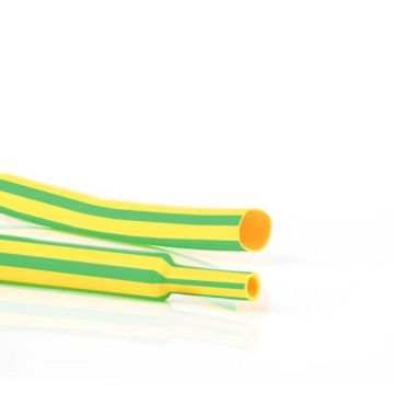 WKK krimpkous H-2F(YG) 3.2/1.6 (2:1) - geel/groen 1 stuk van 1000mm (2181414101)
