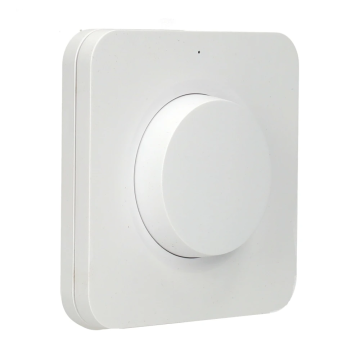 KLIKAANKLIKUIT draadloze draaiknop voor dimmers - AWRT-1000 wit (70236)