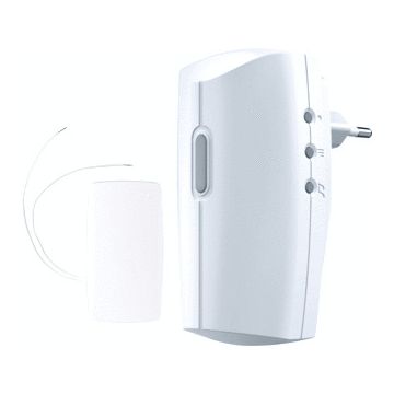 KLIKAANKLIKUIT plug-in draadloze deurbelset met zender - ACDB-8000BC (70274)