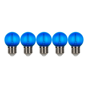 Bailey LED kogel E27 blauw 0,6W 5lm IP44 ecopack (143029)