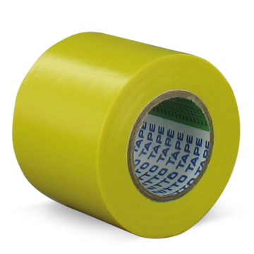 Nitto isolatietape 50mm x 10 meter 190µ geel (PVC21AYL_1)