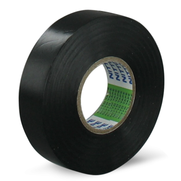 Nitto isolatietape 19mm x 20 meter 190µ zwart (PVC21ABK_1)
