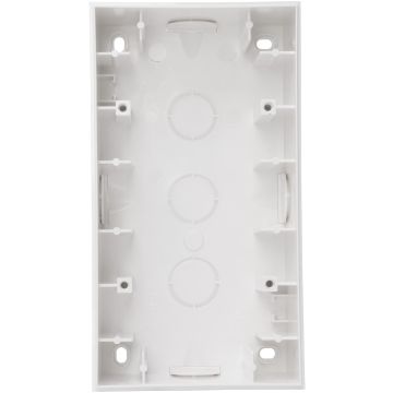 Kopp opbouwdoos 2-voudig - HK07 mat wit (374832009)