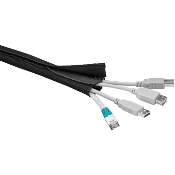 Kabelhoes met klittenband - 2 meter (DS-Kabelhoes)..