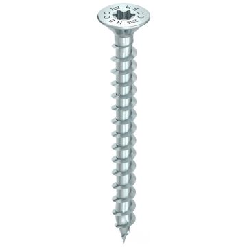 Heco spaanplaatschroeven TX20 met verzonken platkop 4.0x25mm - voldraad per 200 stuks (60406)