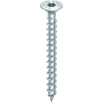 Heco spaanplaatschroeven TX20 met verzonken platkop 4.0x60mm - voldraad per 200 stuks (60556)