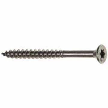 Heco spaanplaatschroeven TX20 met RVS A2 platkop 4.0x25mm - deeldraad per 200 stuks (61662)