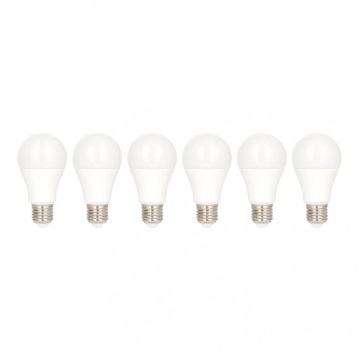 Bailey LED lamp peer E27 6W 510lm warm wit 4000K - 6 stuks (144583)