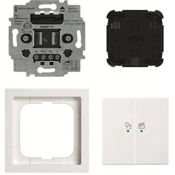 Busch-Jaeger Busch-free@home® flex-dimmer set - Future-84 Wireless (62851 UJ-84-WL)
