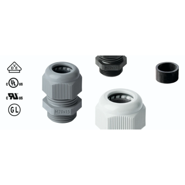 Jacob wartel M32 doorlaat 15-21mm grijs