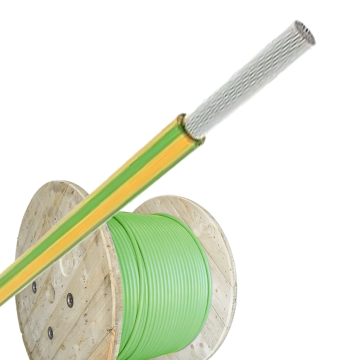 VOBst draad (H07V2-K) 6mm2 vertind Eca groen/geel vertind - per haspel 500 meter