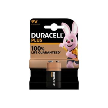 Duracell batterij alkaline MN1604 9V (blok) 6LR6 per stuk (MN1604PLUS)