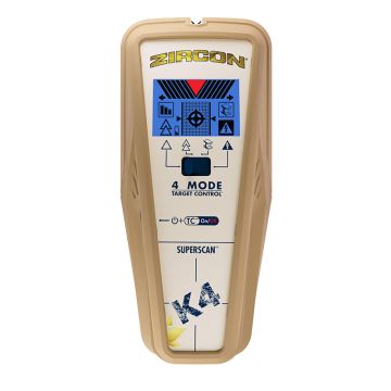 Zircon SuperScan K4 multifunctionele leidingzoeker muurscanner (hout), stroom, metaal en kunststof waterleiding scan (72484)