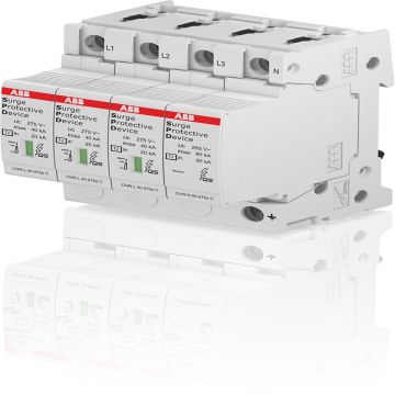 ABB Componenten overspanningsbeveiliging type 2 3-polig+nul (2CTB815704R2000)
