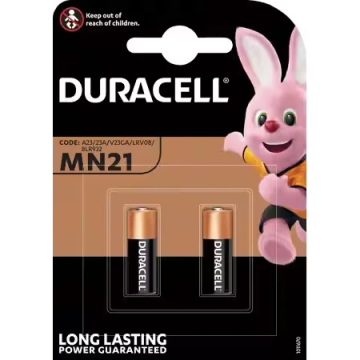 Duracell alkaline batterijen MN21 12V - verpakking 2 stuks (D203969)