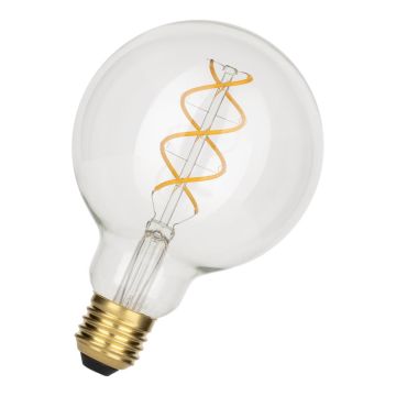 Bailey LED lamp filament bol E27 4W 300lm flame wit 2200K dimbaar (144337)