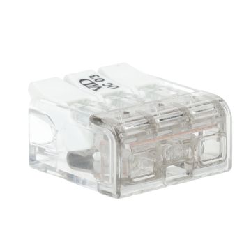 EMhub steekklem met hendel 3-voudig per 50 stuks (4083016)