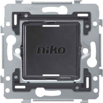 Niko metalen sokkel voor draadloze Zigbee® schakelaar met batterij, 71 x 71