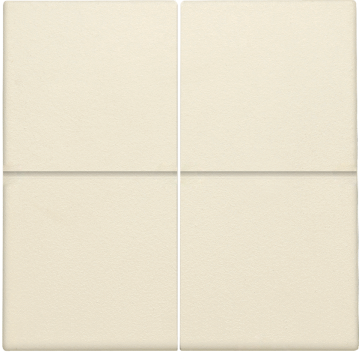 Niko afwerkingsset voor viervoudige elektronische schakelaar of drukknop, creme