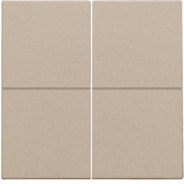 Niko afwerkingsset voor viervoudige elektronische schakelaar of drukknop, champagne coated