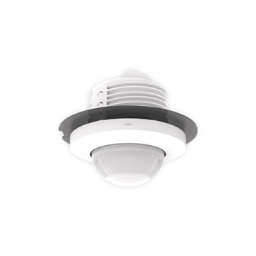Niko aanwezigheidsmelder P46LR, DALI-2, secundair en BMS, 32-37 m, 360°, SnapFit, wit voor inbouw (353-751021)