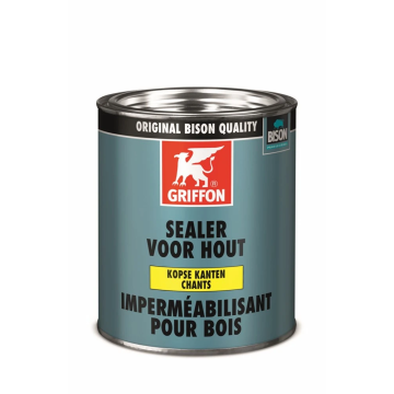 GRIFFON Wood Sealer voor afdichten hout kopse kanten - blik 750 ml - transparant (6302542)