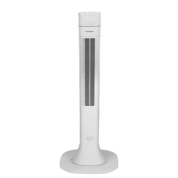Eurom torenventilator zwenkbaar met 3 standen met timer en afstandsbediening - wit (385571)