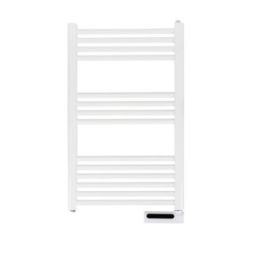 Eurom elektrische handdoekradiator voor badkamer 500W met thermostaat en timer - wit (352450)