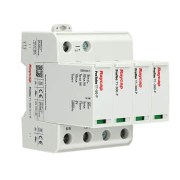 Raycap ProTec overspanningsbeveiliging type 1+2 3P+N (TT, TN-S, TN) 50kA DIN-rail (RA-59.0060)