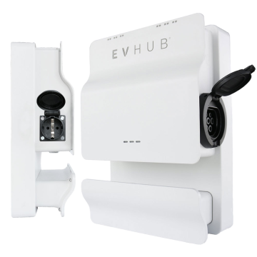 EVHUB laadpaal 11kW type 2 socket - wit (LP-56GSMIP99X)