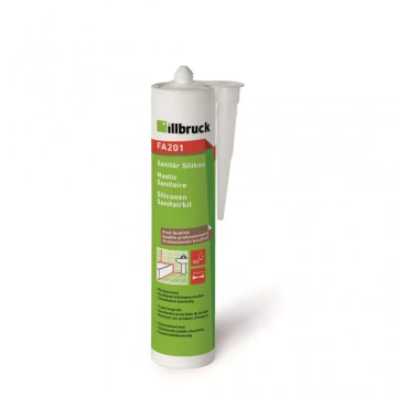 illbruck sanitairkit siliconenkit bouwkit - koker 310ml - grijs (FA201)