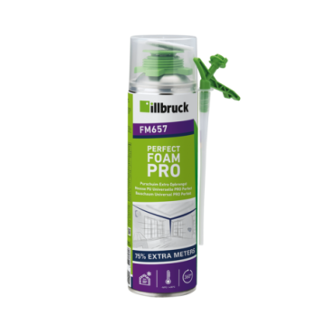 illbruck pistoolschuim purschuim perfect foam pro - bus 540ml - lichtgroen (FM657)