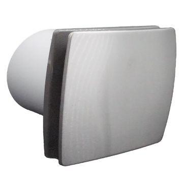 WEHA inbouwventilator inox met timer Ø100mm 100m3/h (20100407)